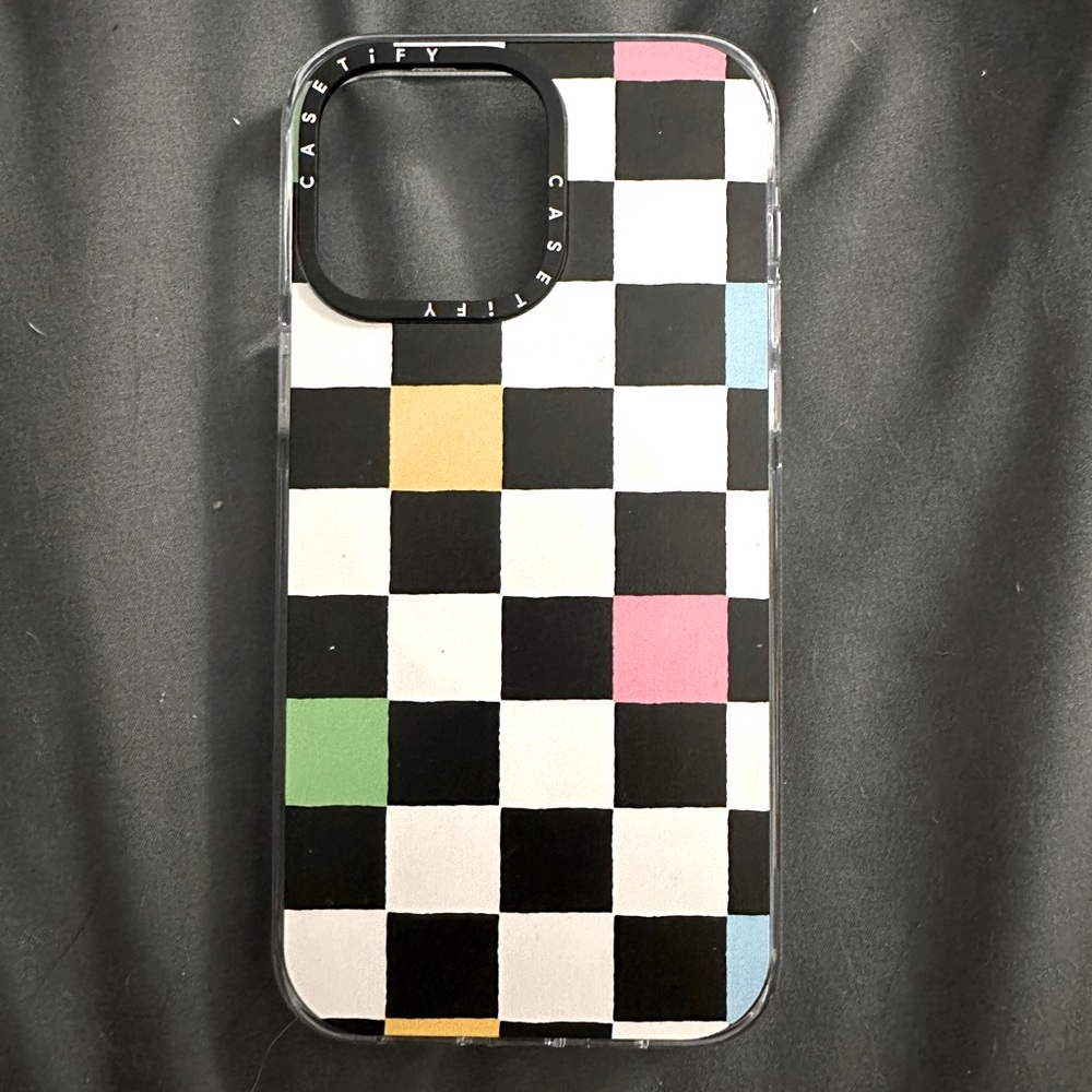 Casetify checkerboard case iPhone 14 Pro Max